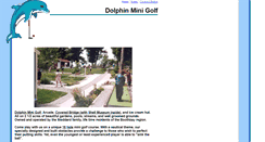 Desktop Screenshot of dolphinminigolf.com